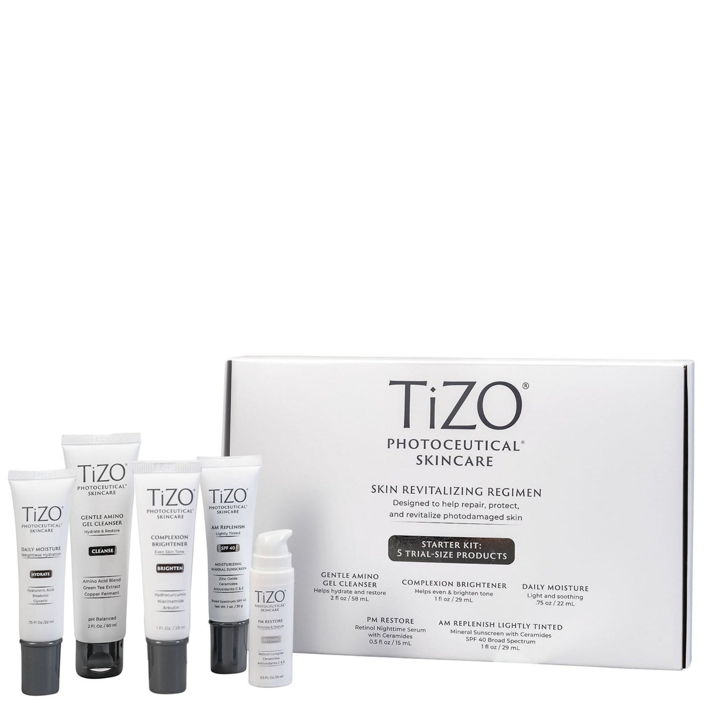 Tizo Skin Revitalizing Trial Size Regimen